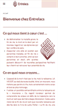Mobile Screenshot of entrelacs.ch