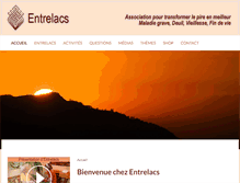 Tablet Screenshot of entrelacs.ch